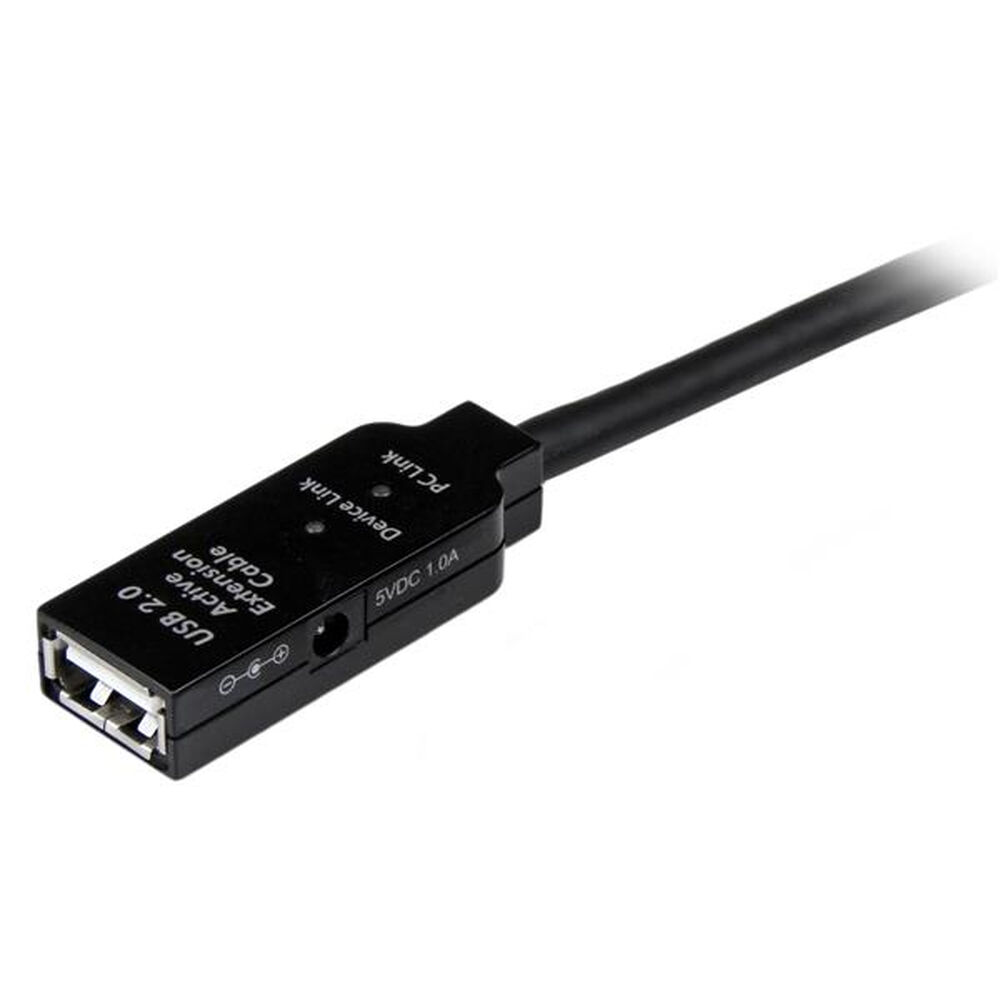 USB-kabel Startech USB2AAEXT10M         Svart - 3