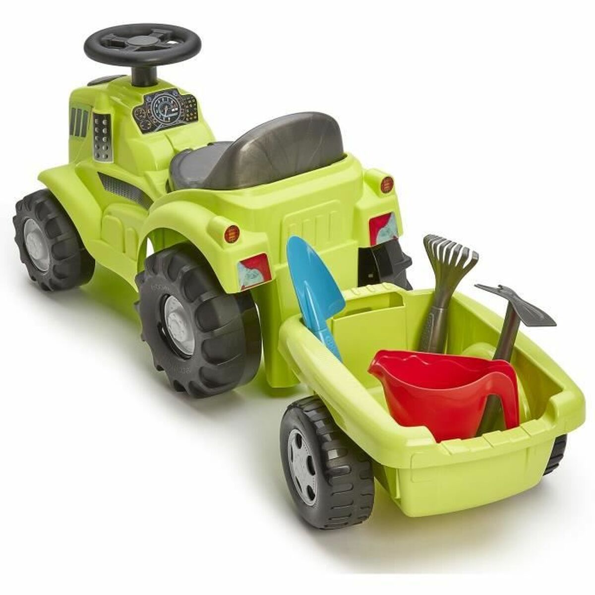 Trehjuling Ecoiffier Släp Traktor - 3