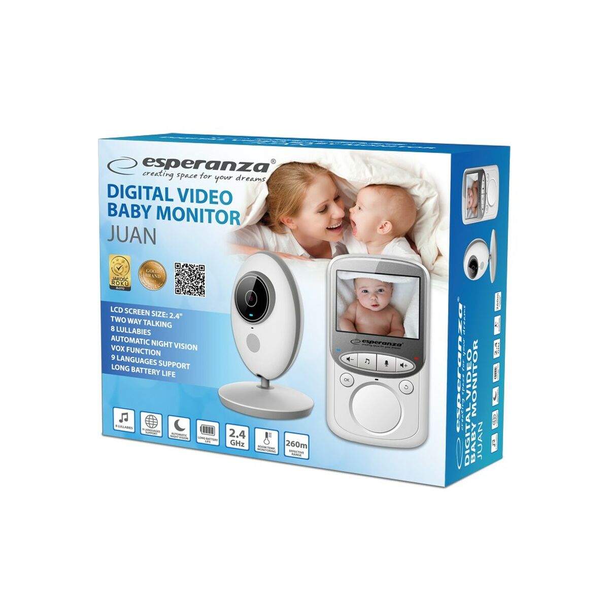 Babymonitor Esperanza EHM003 - 2