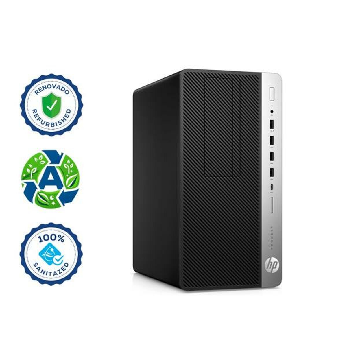 Bordsdator HP 600G4 Intel Core i5-8500 16 GB RAM 480 GB SSD (Renoverade A) - 2