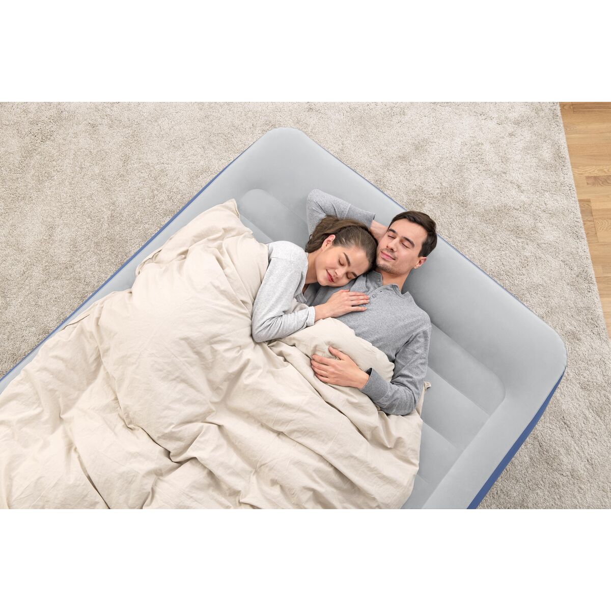 Bestway Cama Doble Motor 203x152x61 cm Hinchable y Camping 67690 - 4
