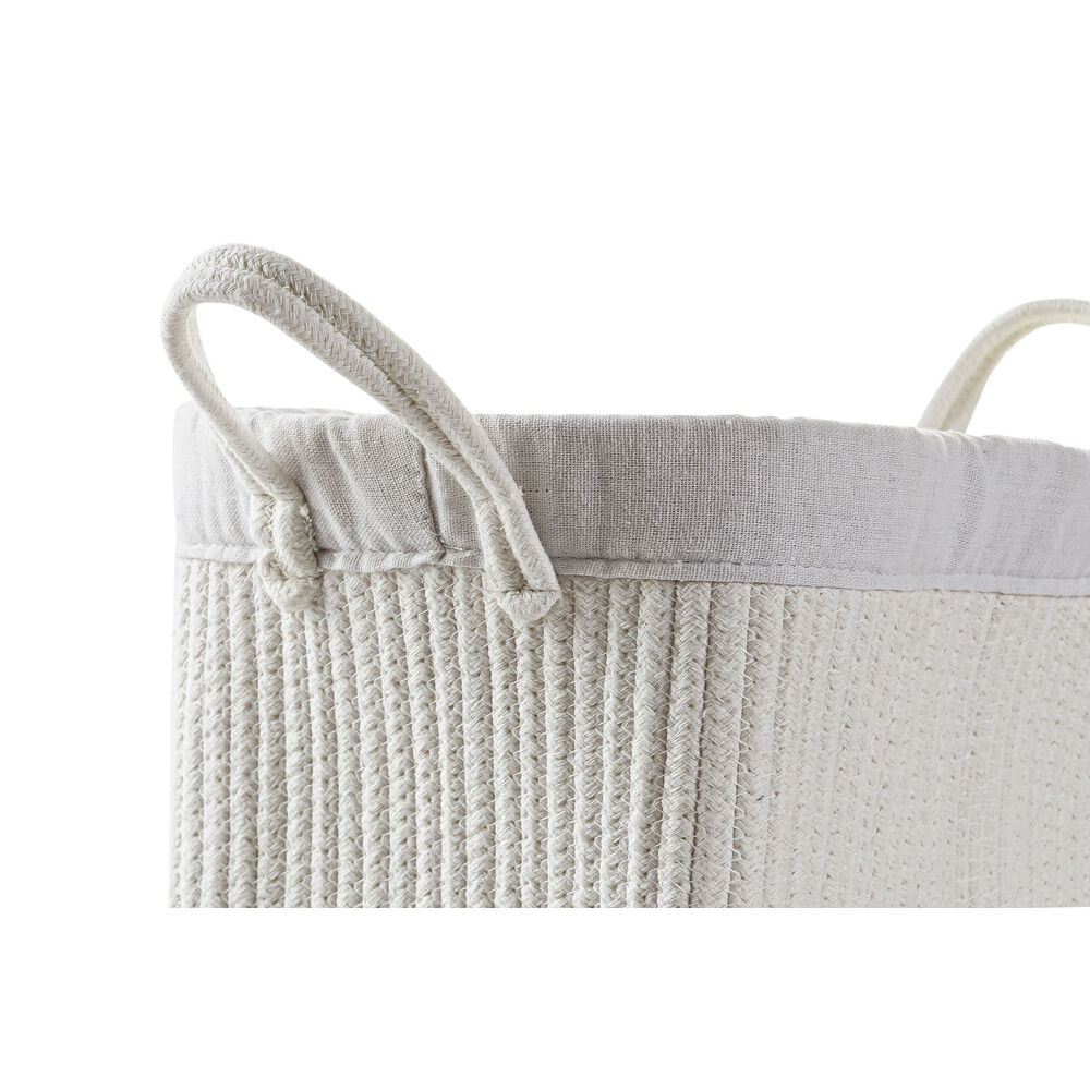 Korg - set DKD Home Decor Bomull (37 x 27 x 24 cm) - 4