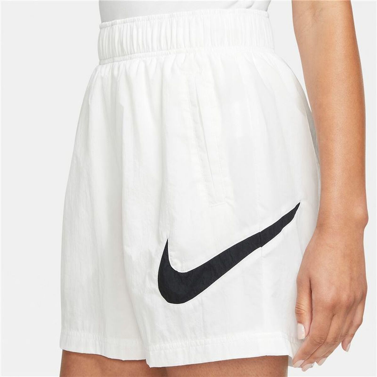 Sportshorts för kvinnor Nike Sportswear Essential Vit - 3