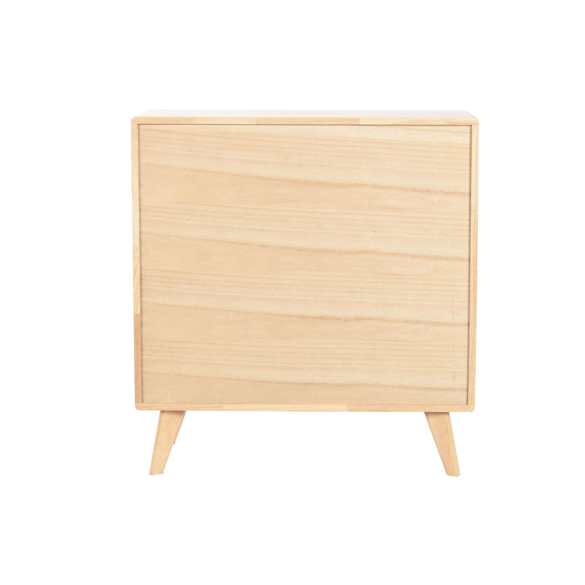 Skänk Home ESPRIT Naturell Metall Rattan Gummiträ 73,5 x 35 x 78 cm - 2