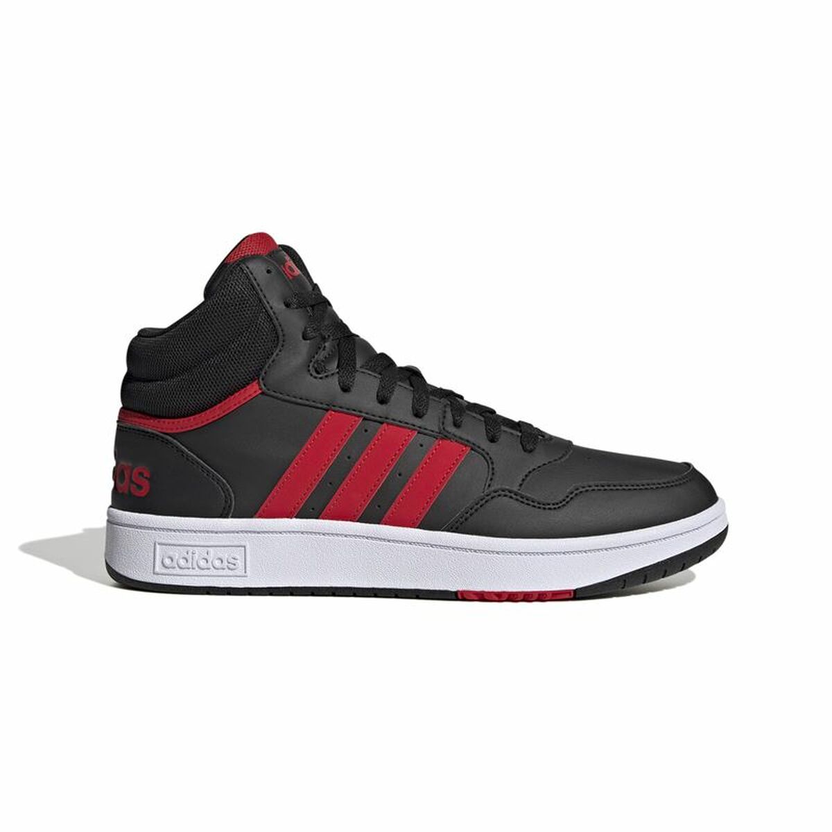 Sportskor Casual Herr Adidas Hoops 3.0 Mid Svart