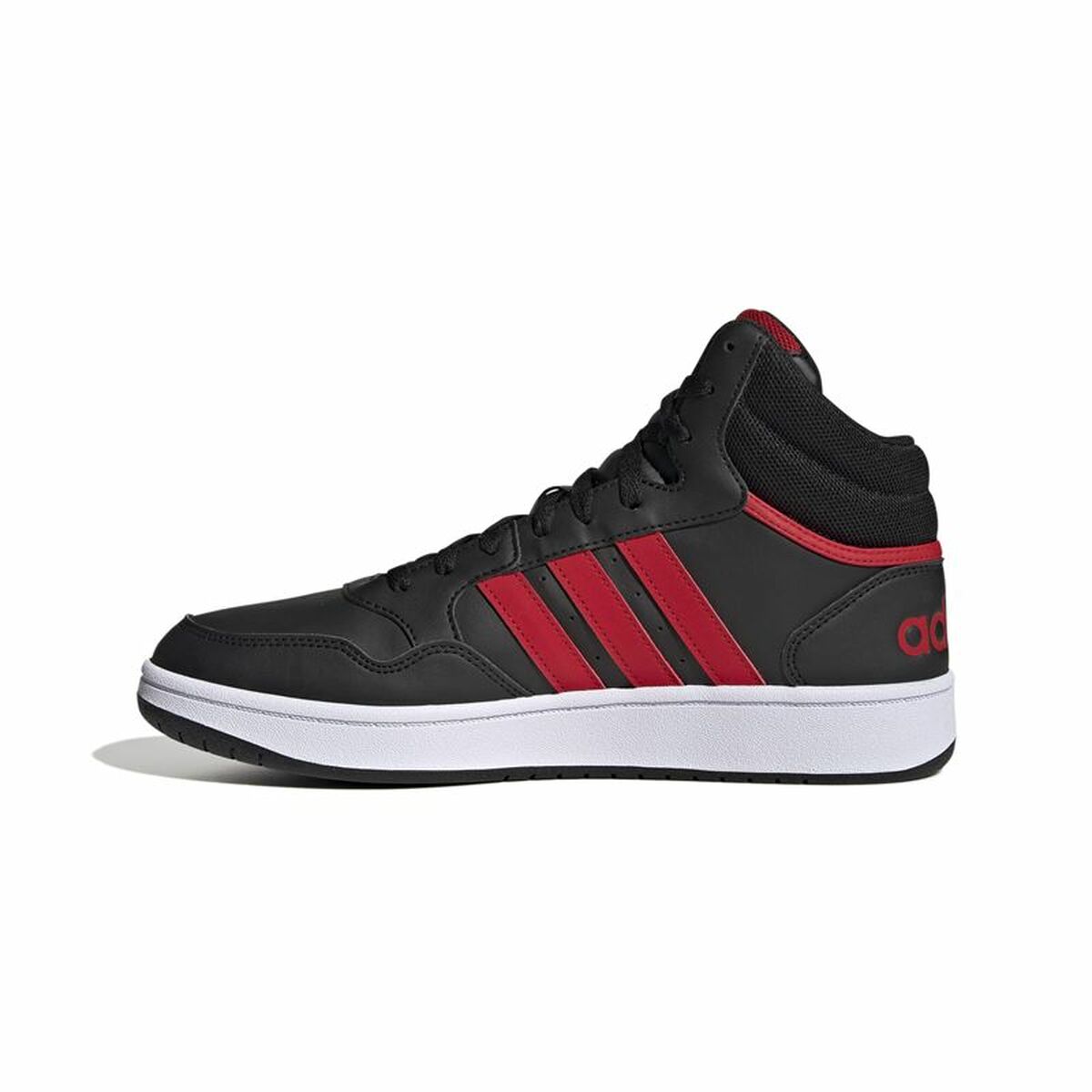 Sportskor Casual Herr Adidas Hoops 3.0 Mid Svart - 2