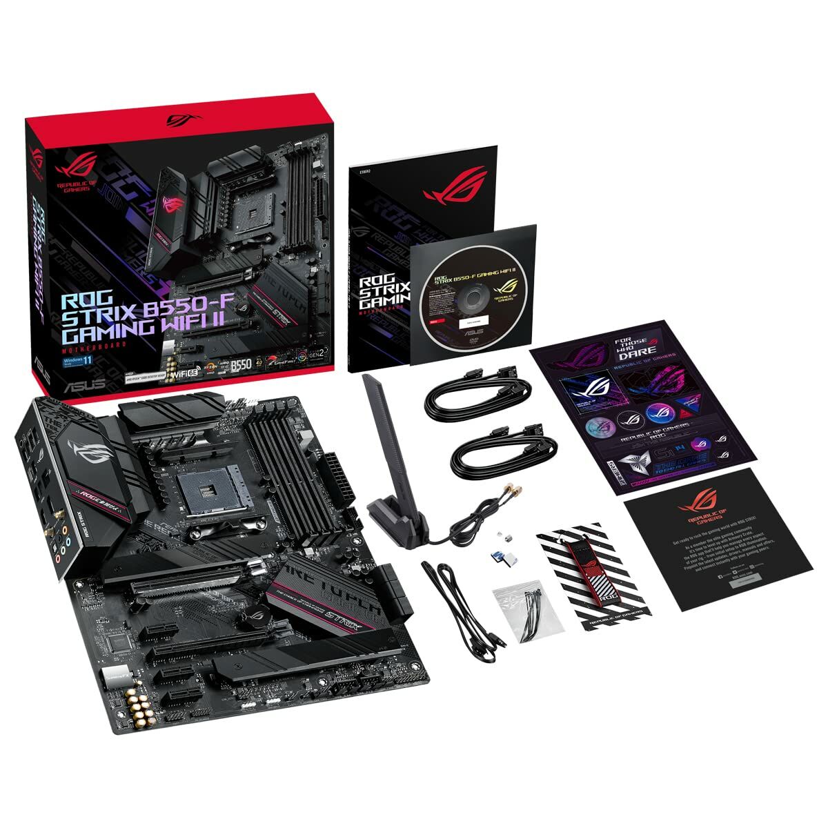 Moderkort Asus ROG STRIX B550-F GAMING WIFI II AMD B550 AMD AM4 - 2