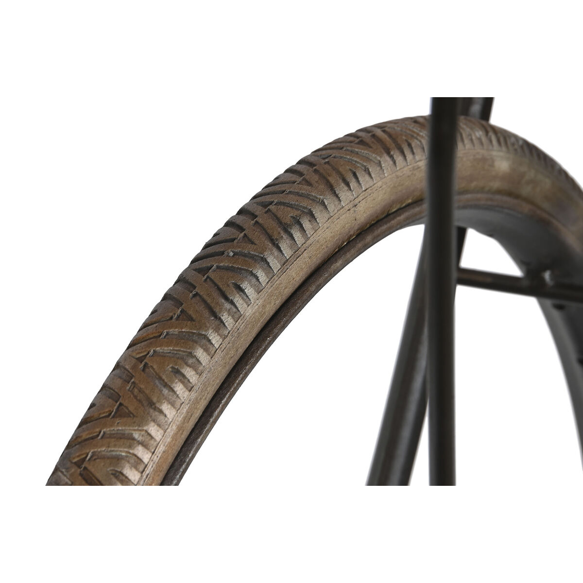 Sidobord DKD Home Decor Motorcykel Svart Naturell Trä Metall 180 x 35 x 86 cm - 7