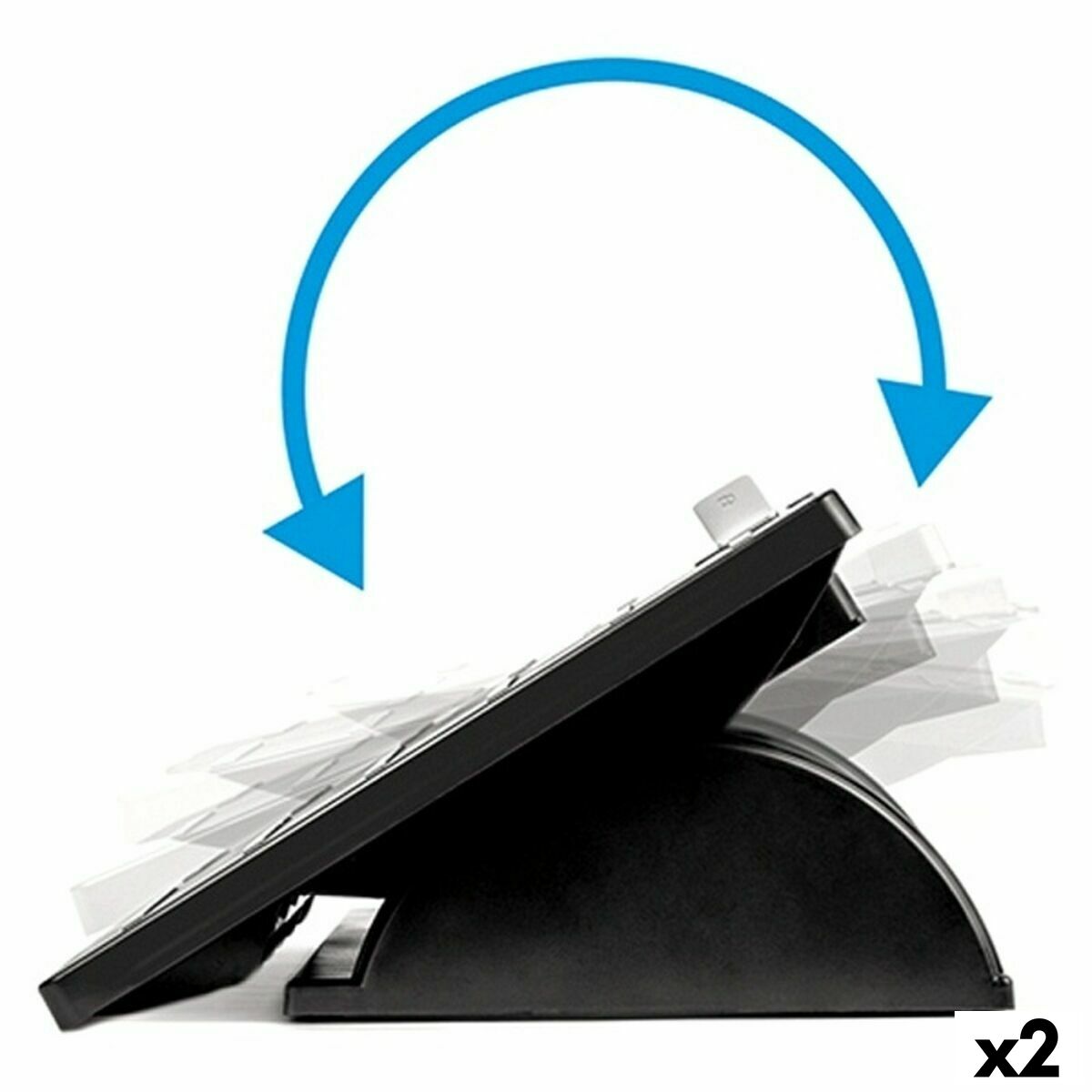 Ergonomisk fotpall Fellowes 8035001 Svart - 4