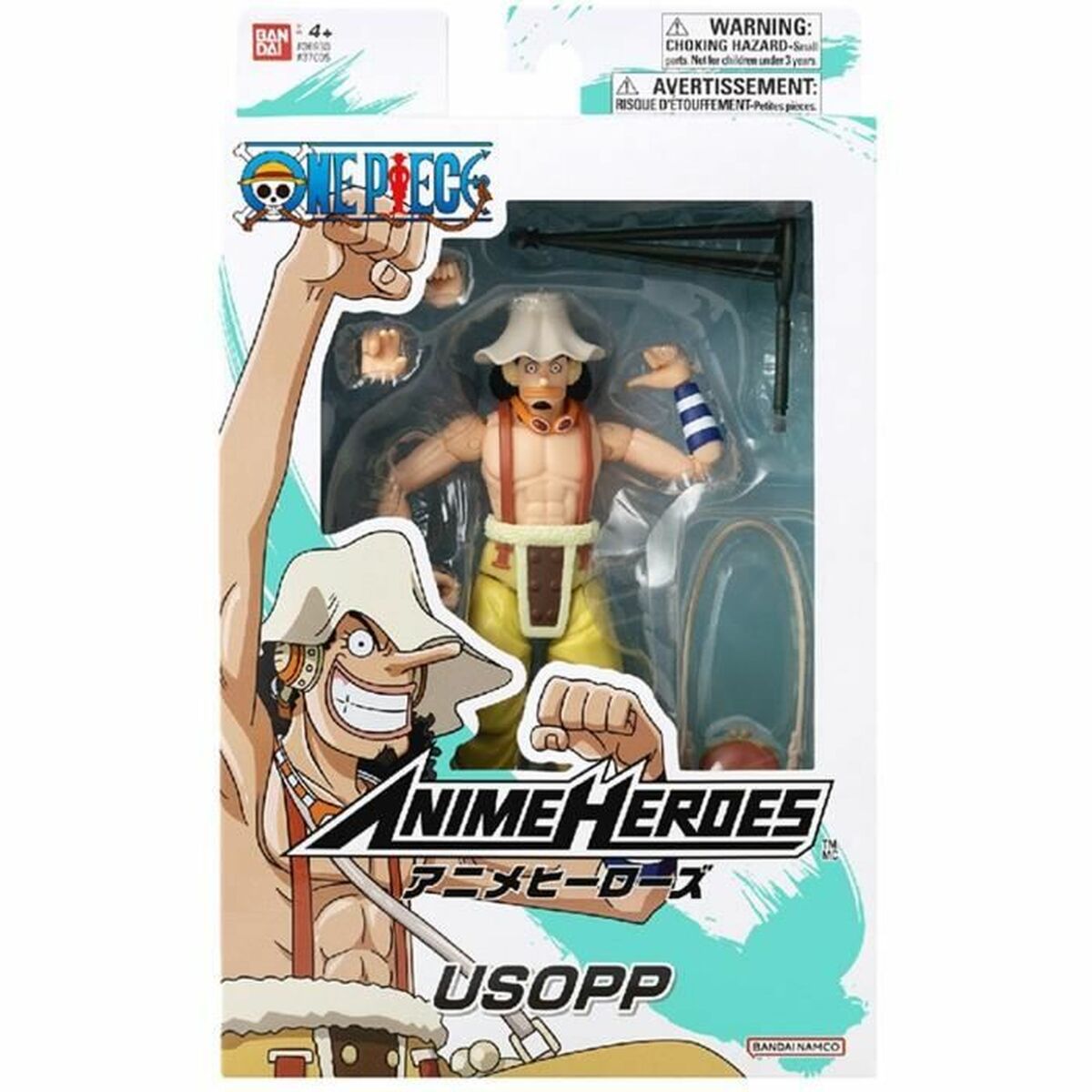 Actionfigurer Bandai One Piece - Usopp (37005) 17 cm 1 Delar - 3