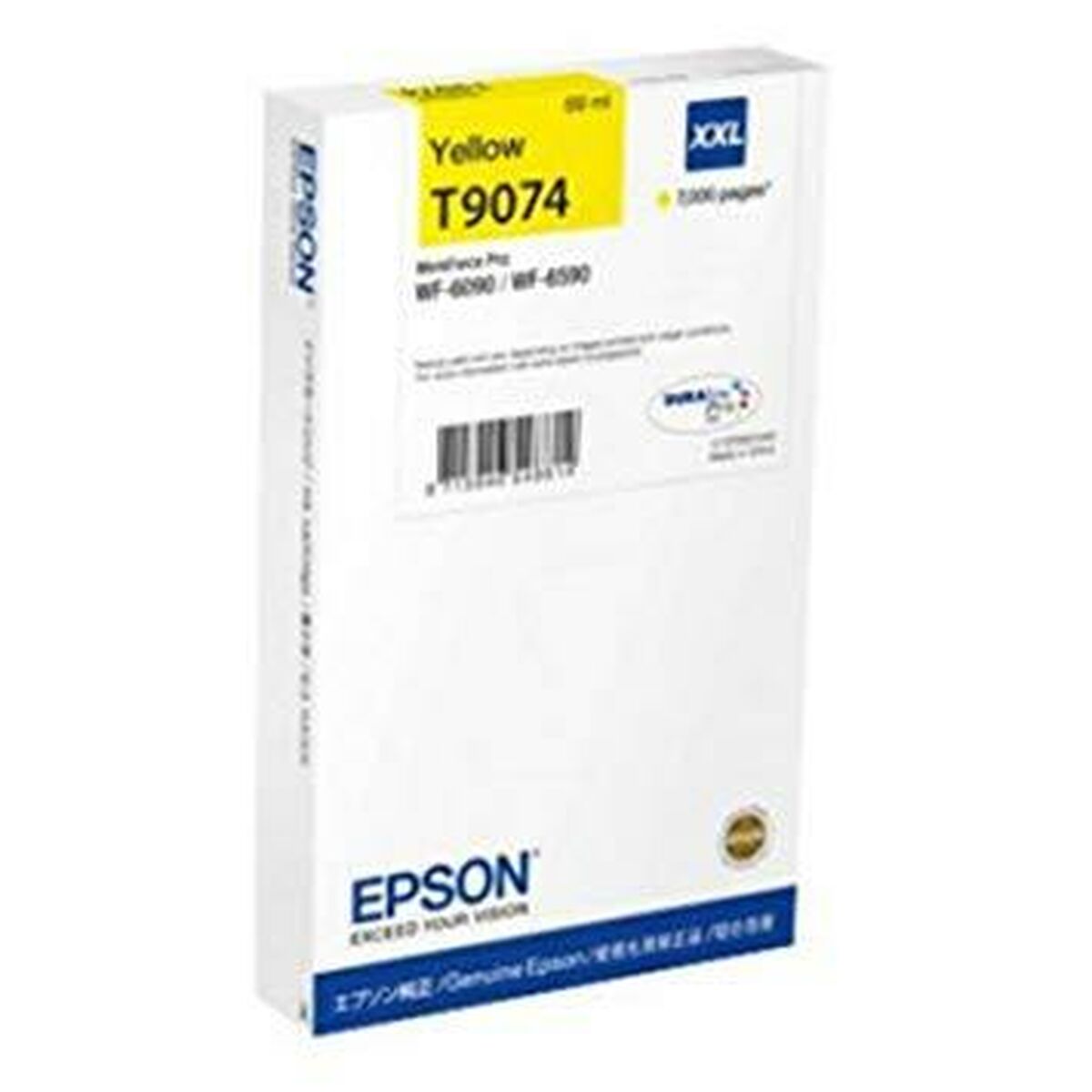 Original Bläckpatron Epson WF-6xxx XXL Gul - 2