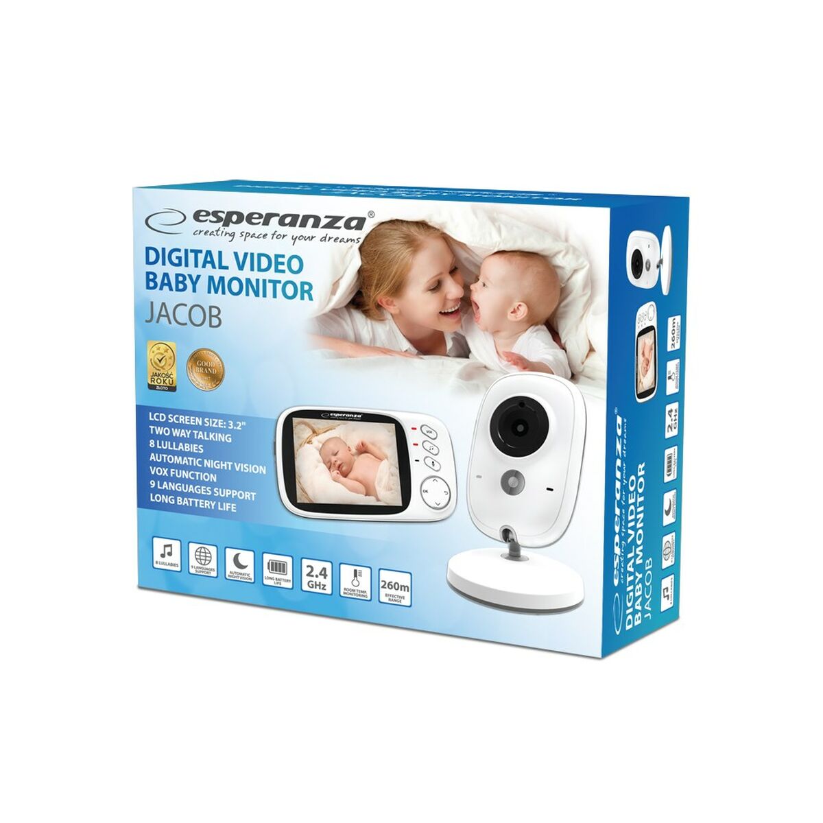 Babymonitor Esperanza EHM002 - 2