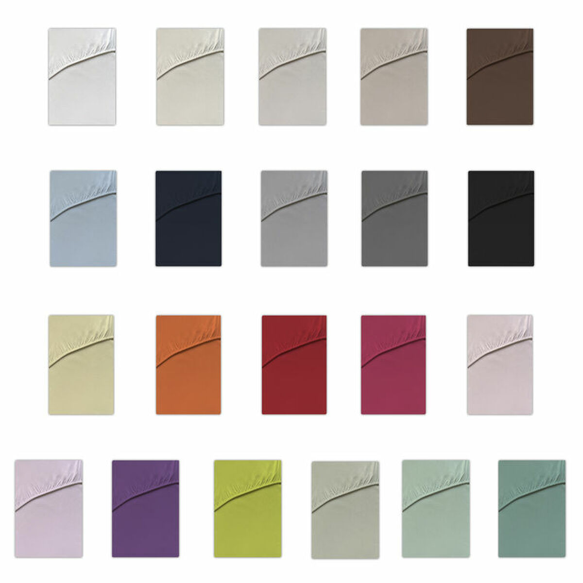Inpassat underlakan Happy Home MixColors Mint Säng 160 - 7