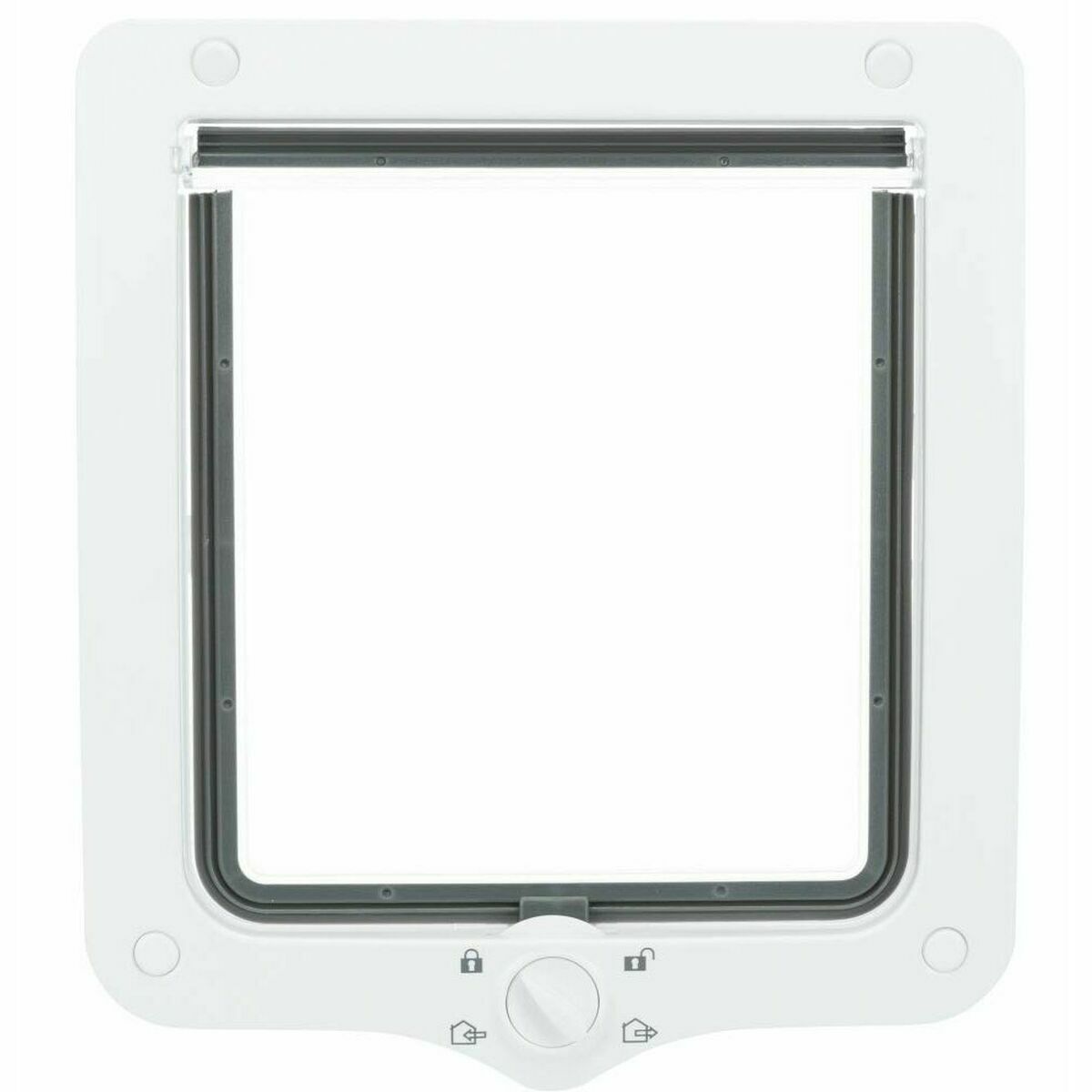 Kattlucka Trixie Vit Plast (Renoverade A)