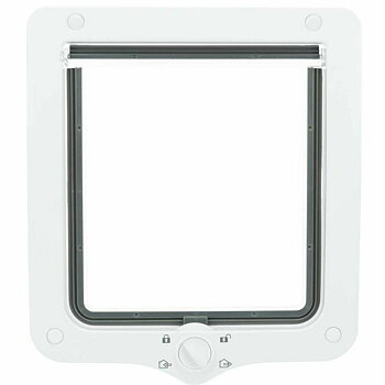 Kattlucka Trixie Vit Plast (Renoverade A)