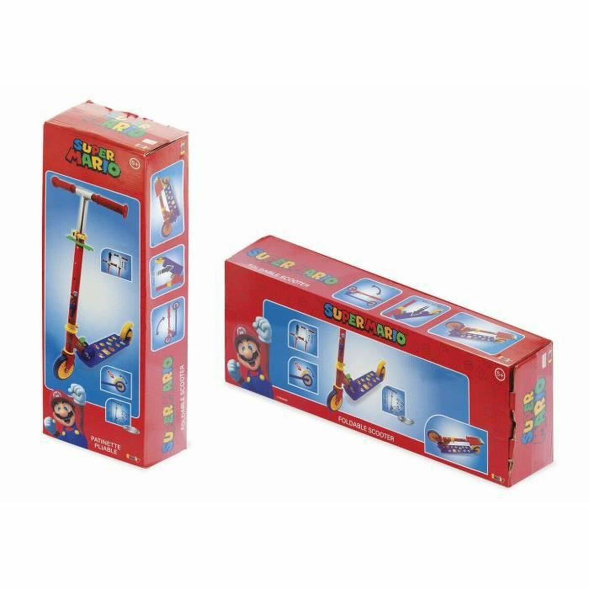 Sparkcykel Smoby Super Mario Multicolour - 9