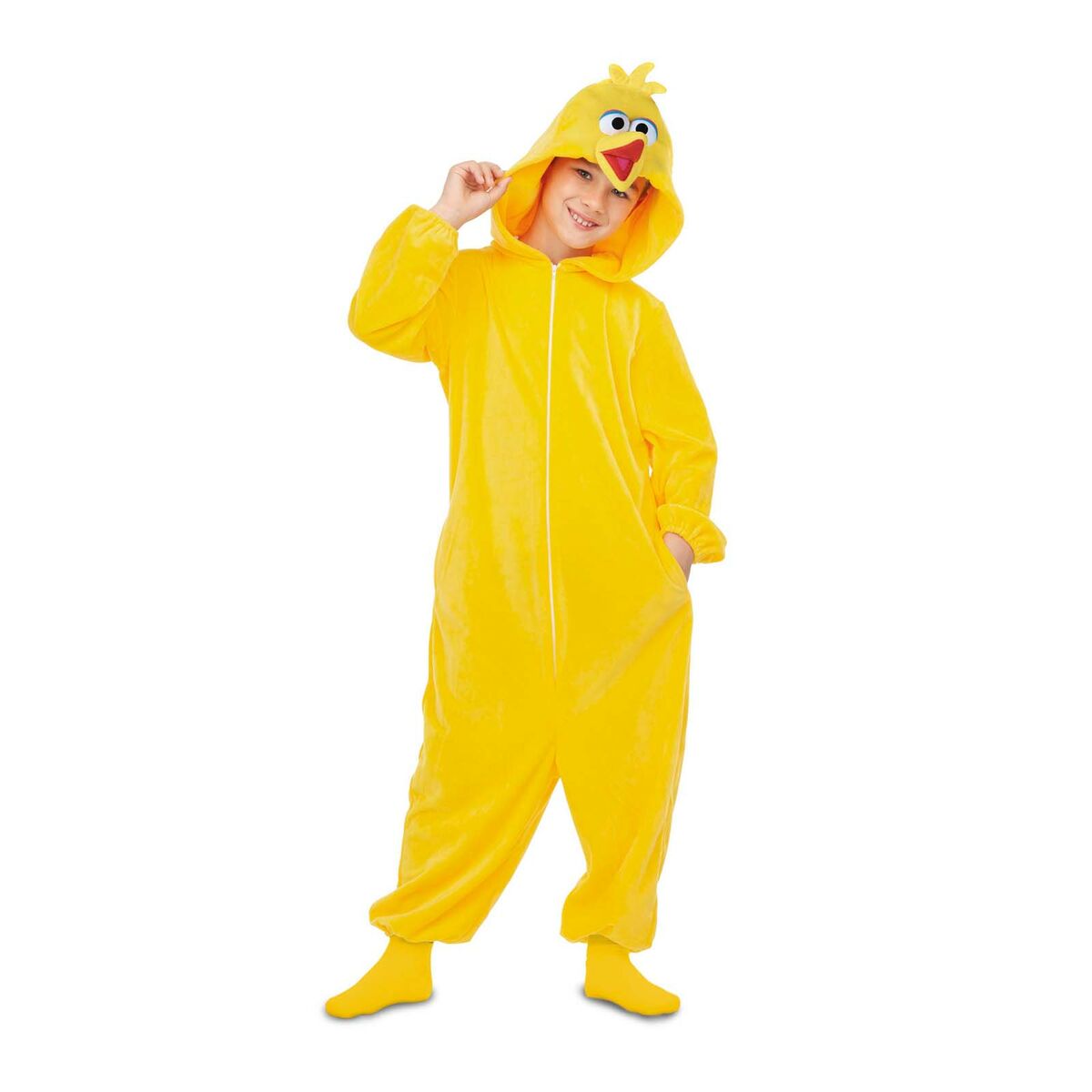 Maskeraddräkt för barn My Other Me Big Bird Sesame Street - 3