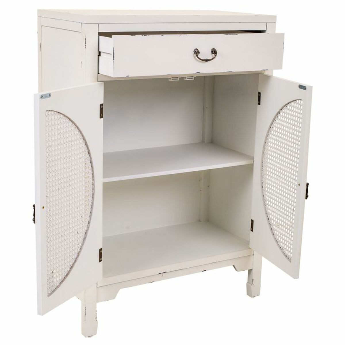 Hallmöbel med lådor Alexandra House Living Vit 36 x 100 x 70 cm - 3