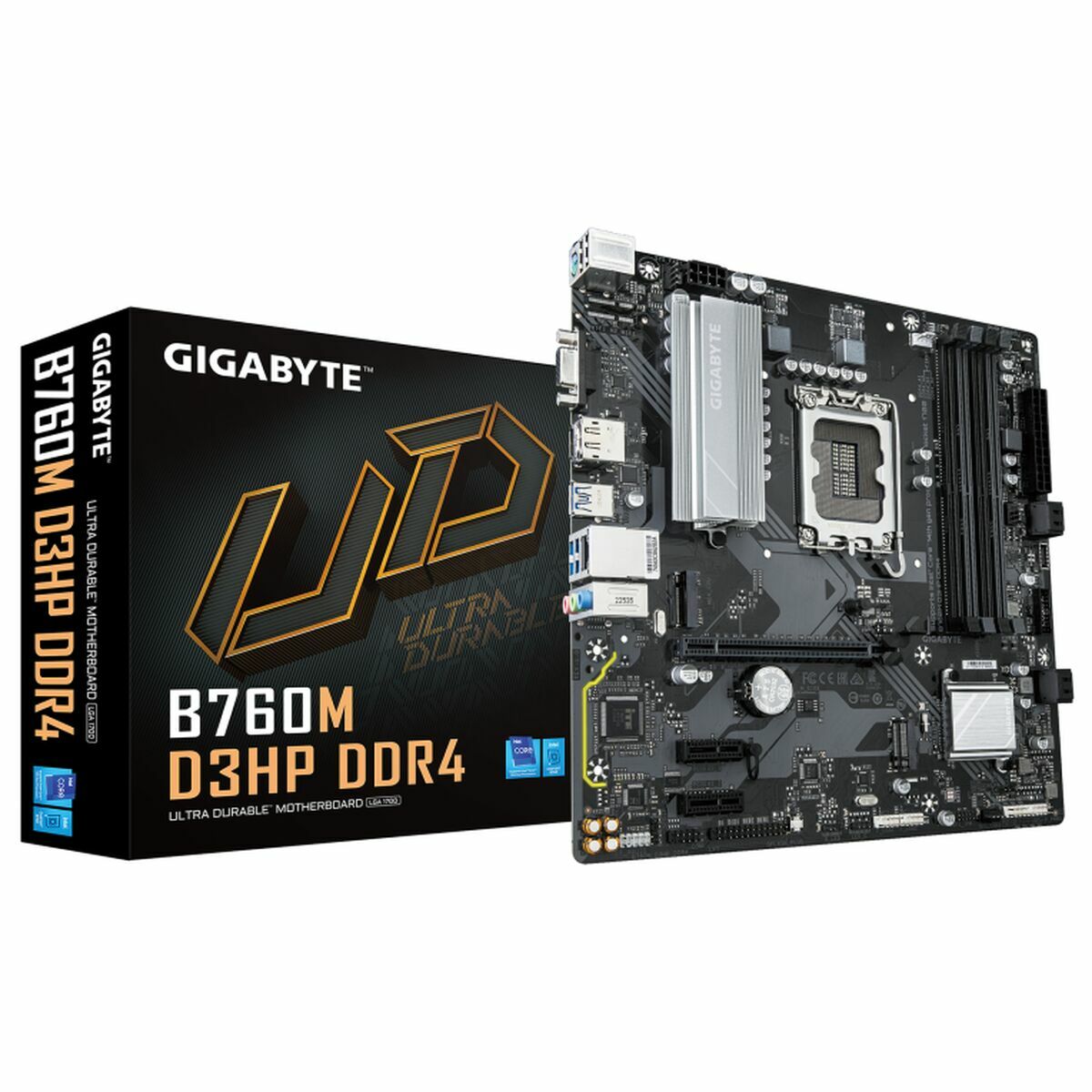 Moderkort Gigabyte B760M D3HP DDR4 LGA 1700 Intel B760
