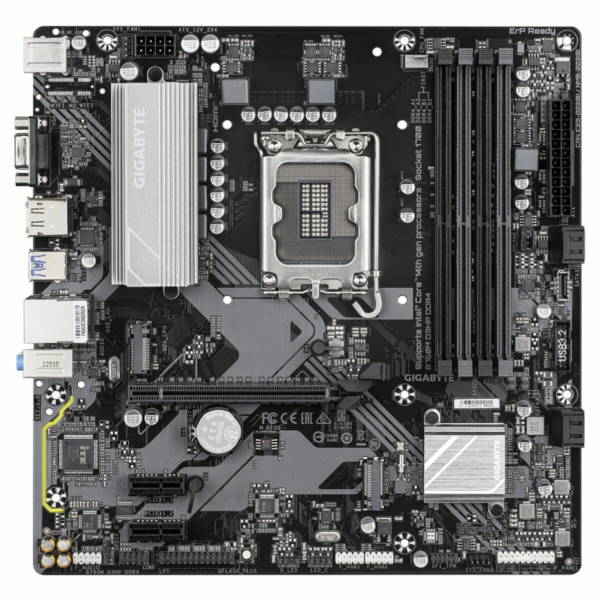 Moderkort Gigabyte B760M D3HP DDR4 LGA 1700 Intel B760 - 2