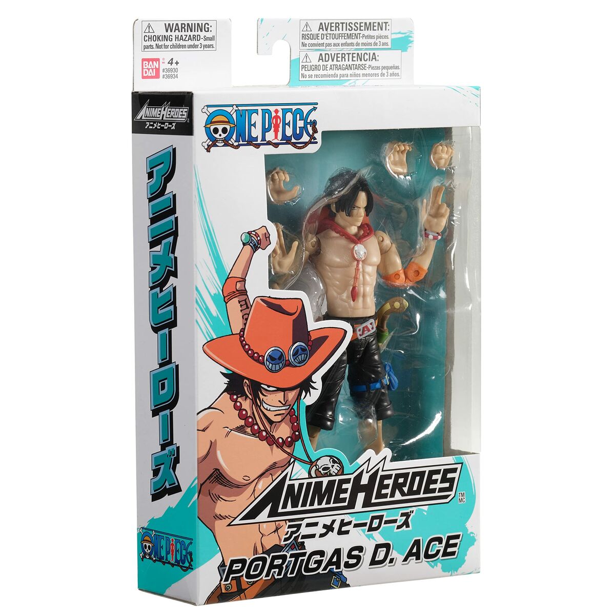 Actionfigurer One Piece Bandai Anime Heroes: Portgas D. Ace 17 cm - 7