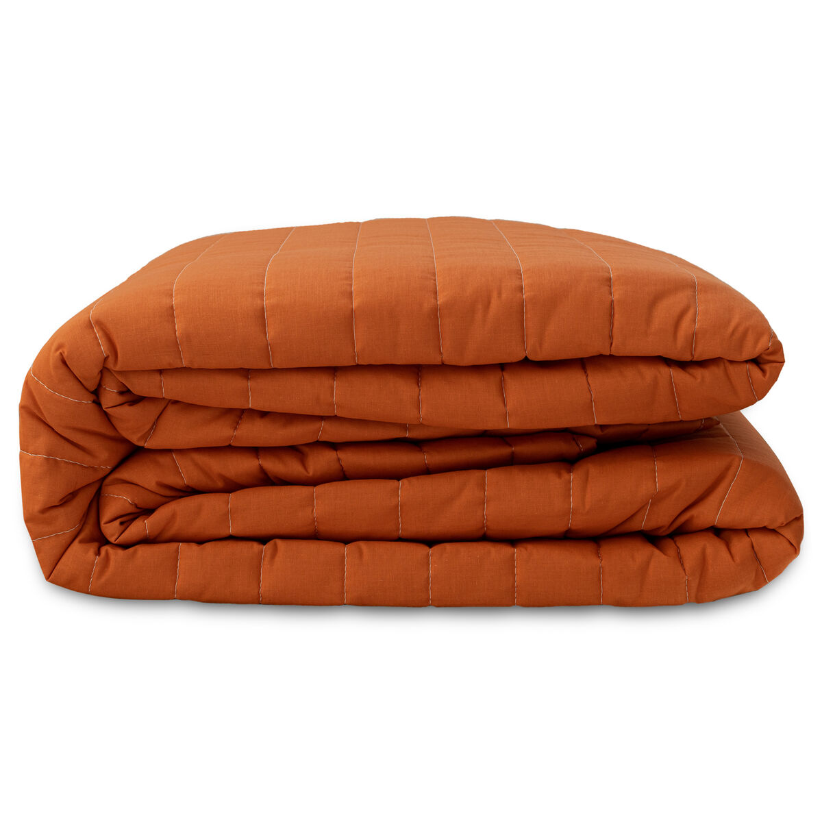 Vändbart överkast HappyFriday Basic Dash Orange 180 x 260 cm - 4