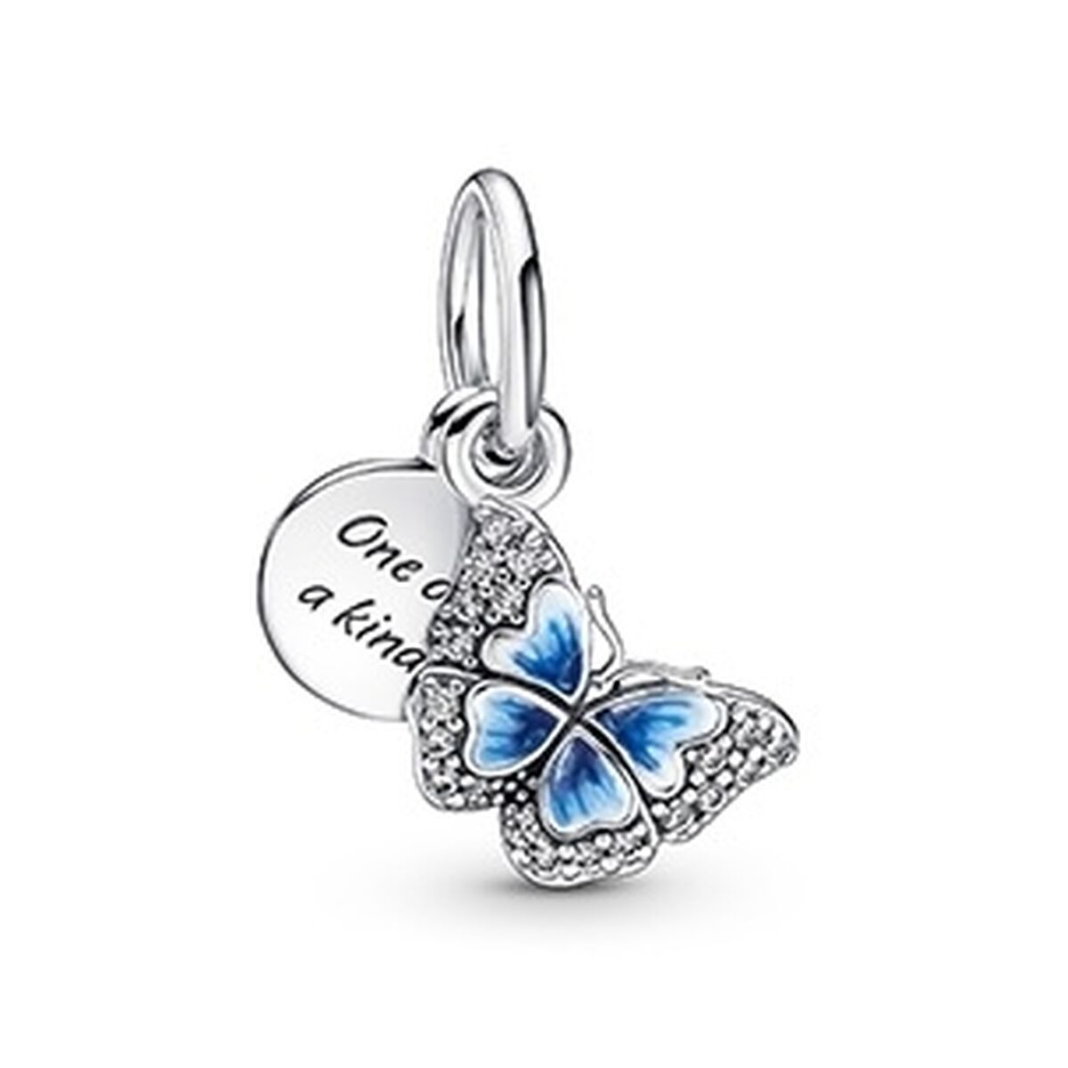 Dampärlor Pandora BLUE BUTTERFLY