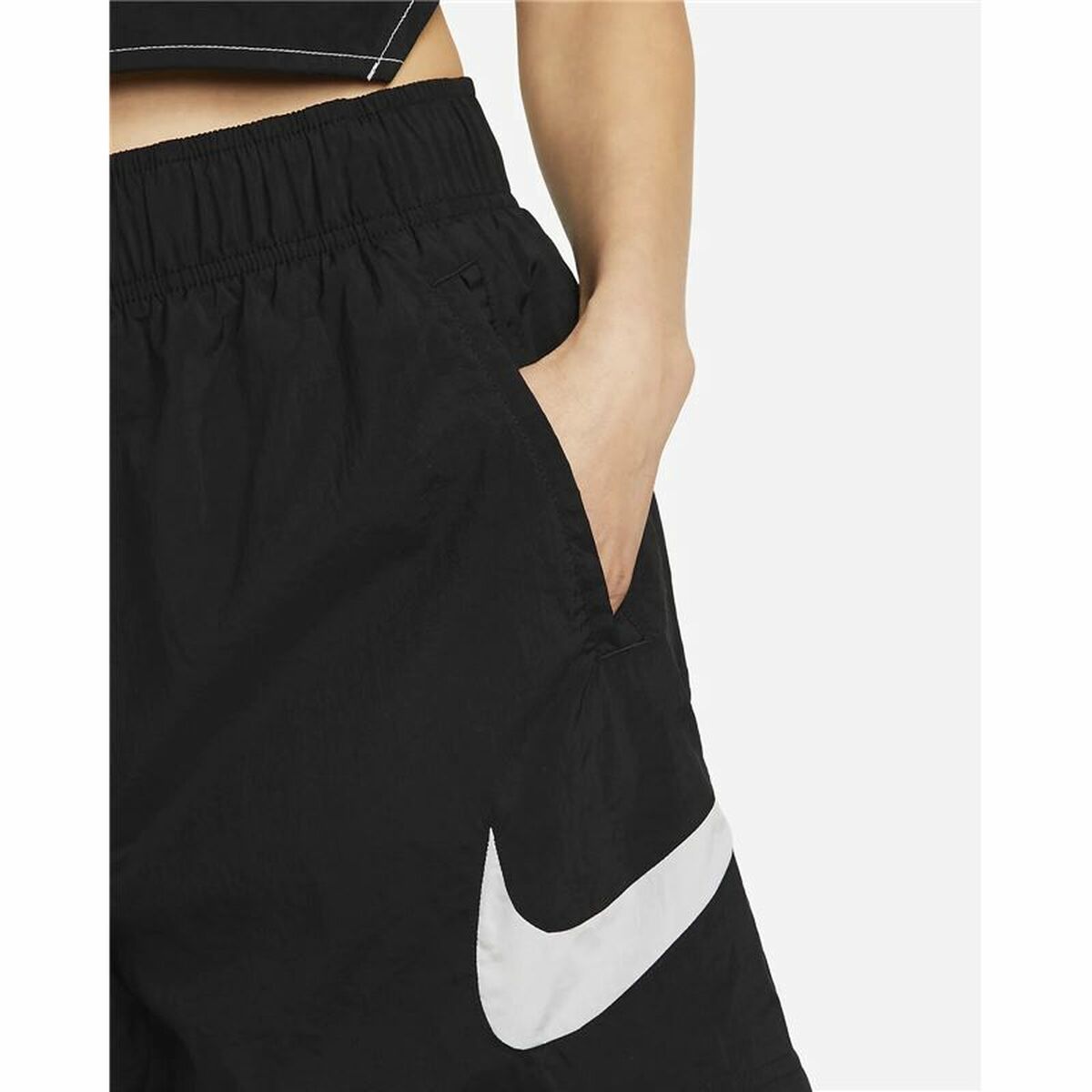 Sportshorts för kvinnor Nike Sportswear Essential Svart - 3