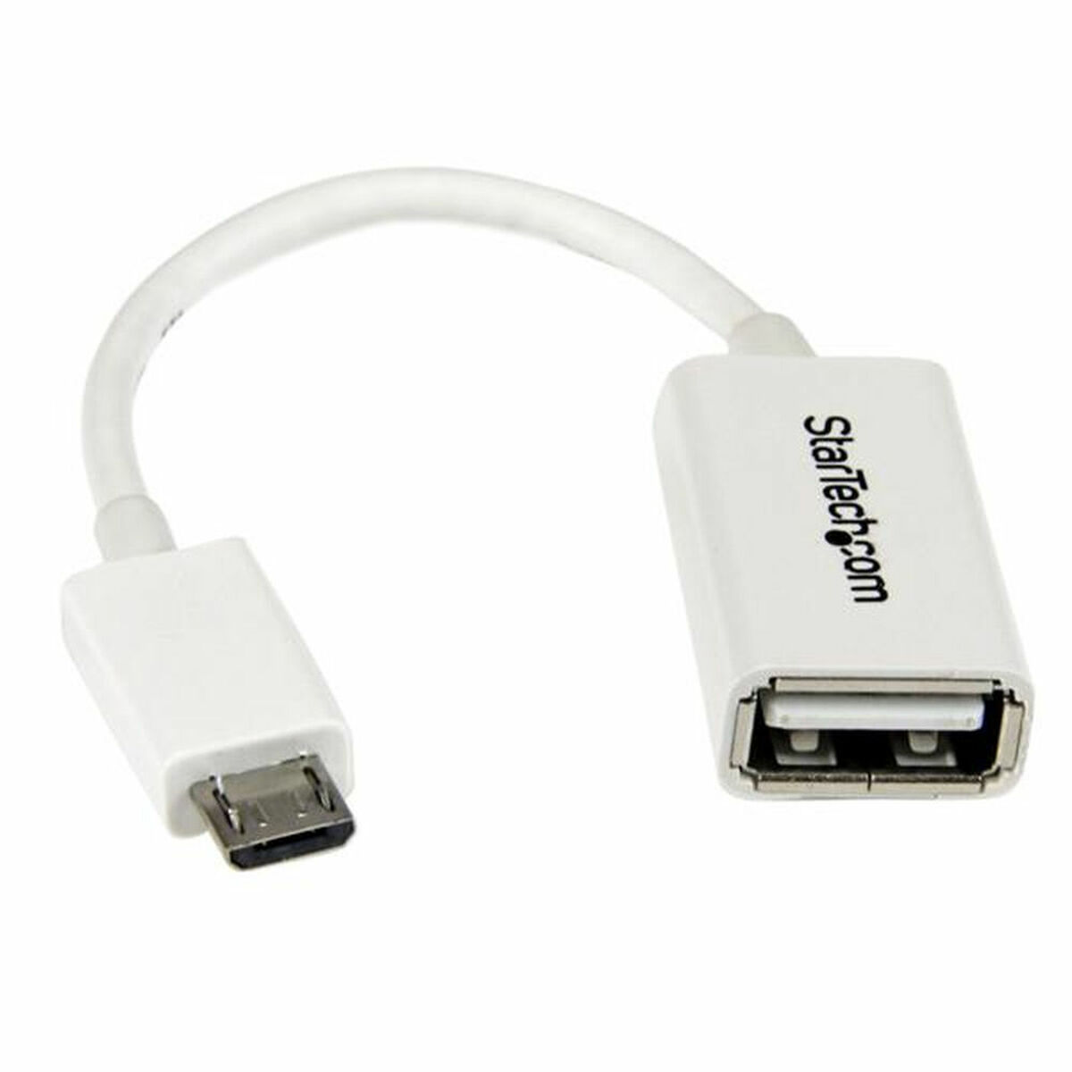 Kabel Micro-USB till USB Startech UUSBOTGW             Vit - 4