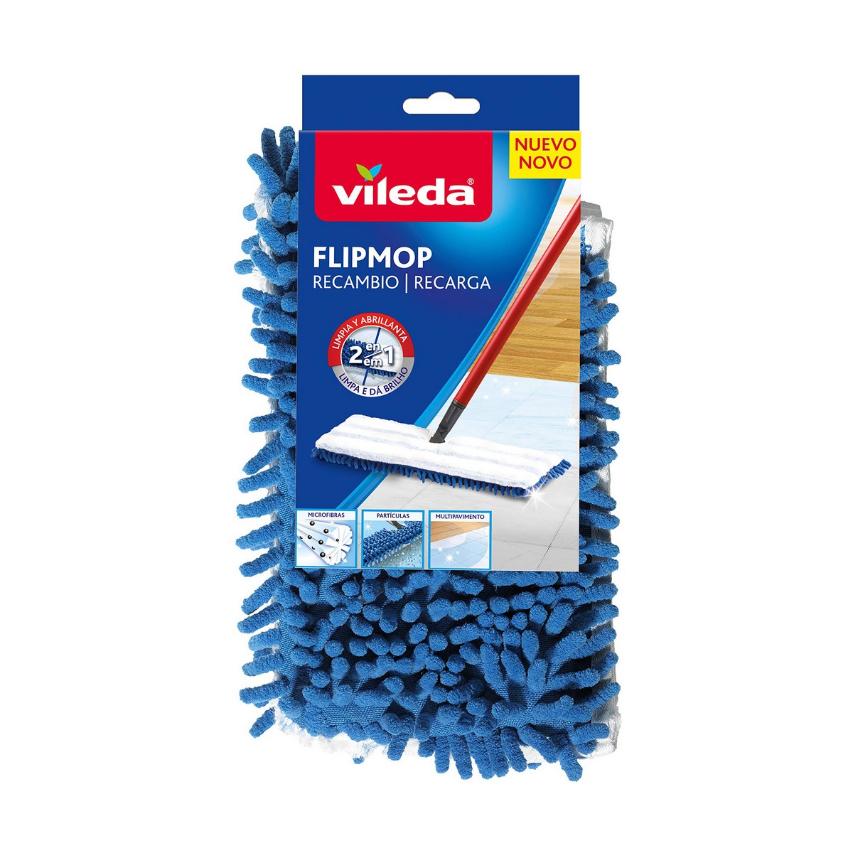 Reservgolfmopp Vileda Mikrofiber (45 x 12 cm) - 2