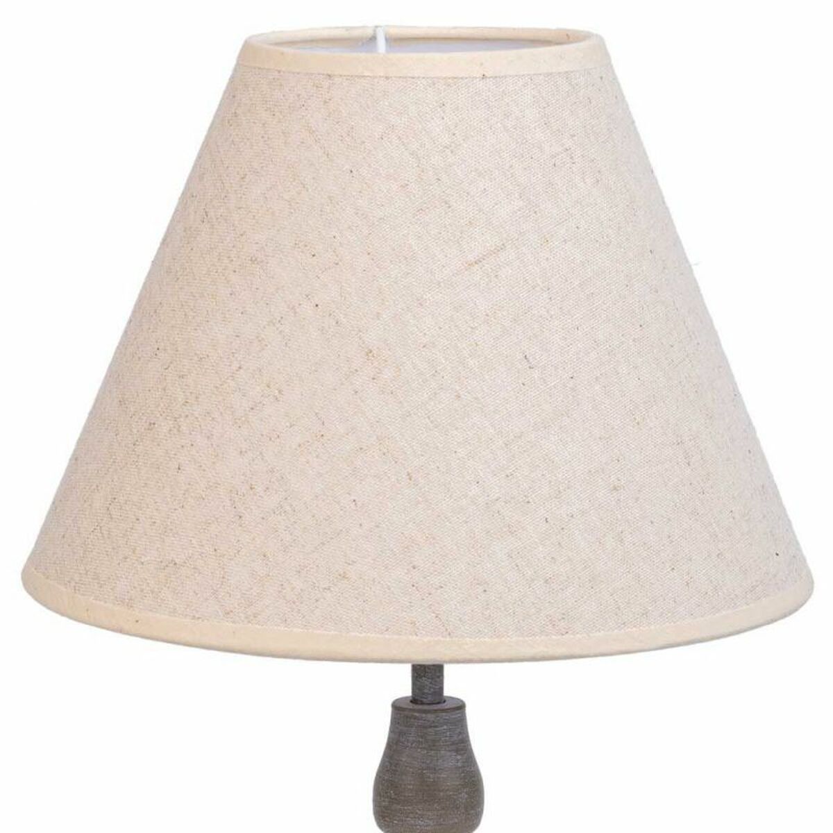 Bordslampa Alexandra House Living Vit Grå Metall Tyg 220-240 V 23 x 51 x 23 cm - 6
