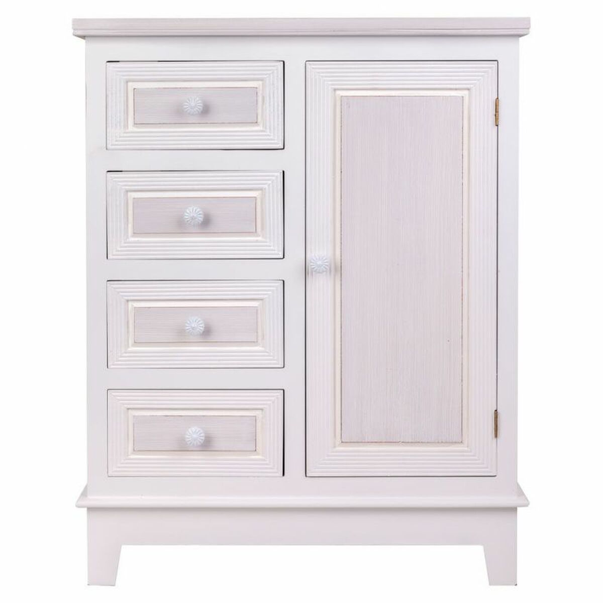 Hallmöbel med lådor Alexandra House Living Vit 32 x 84 x 66 cm - 3
