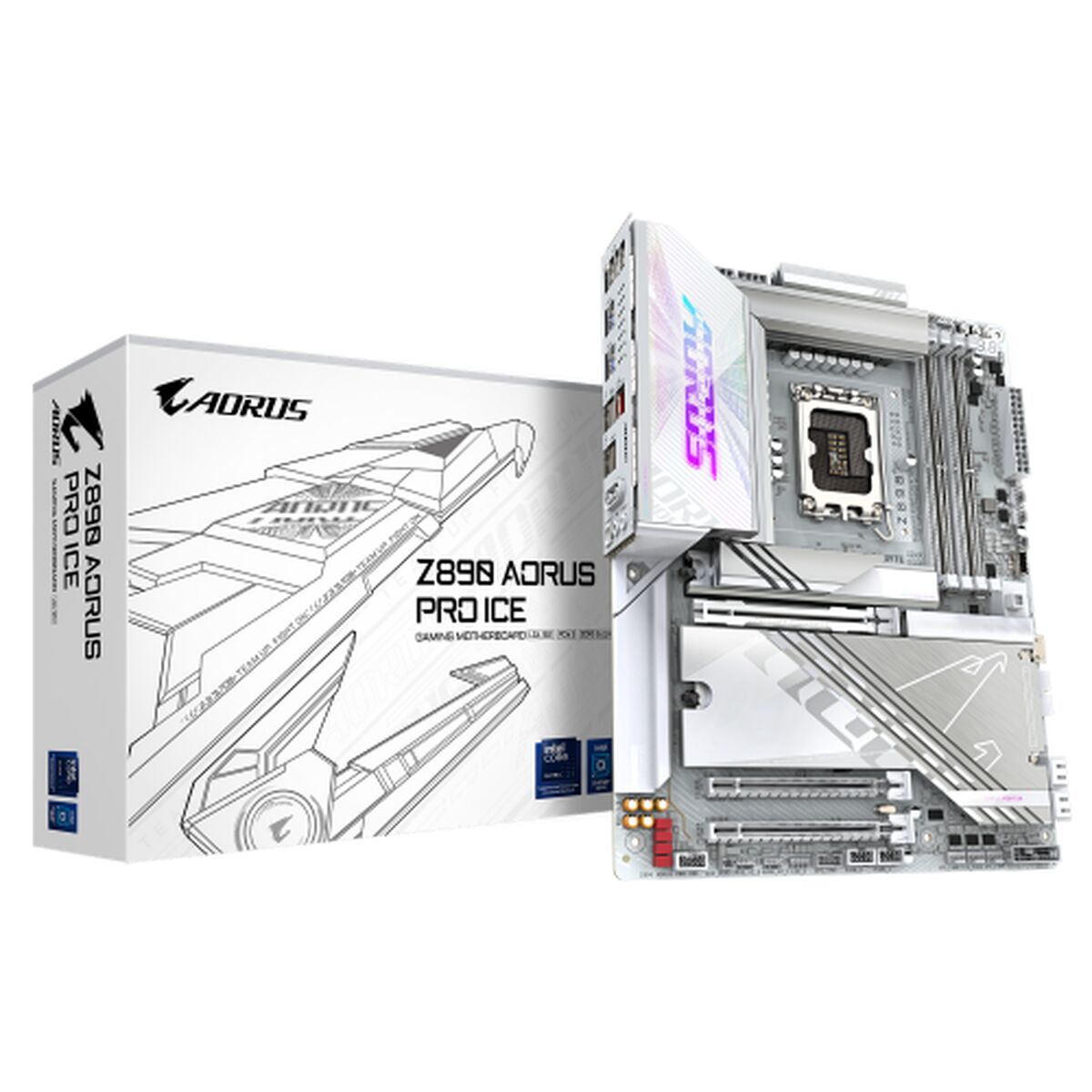 Moderkort Gigabyte Z890 AORUS PRO ICE