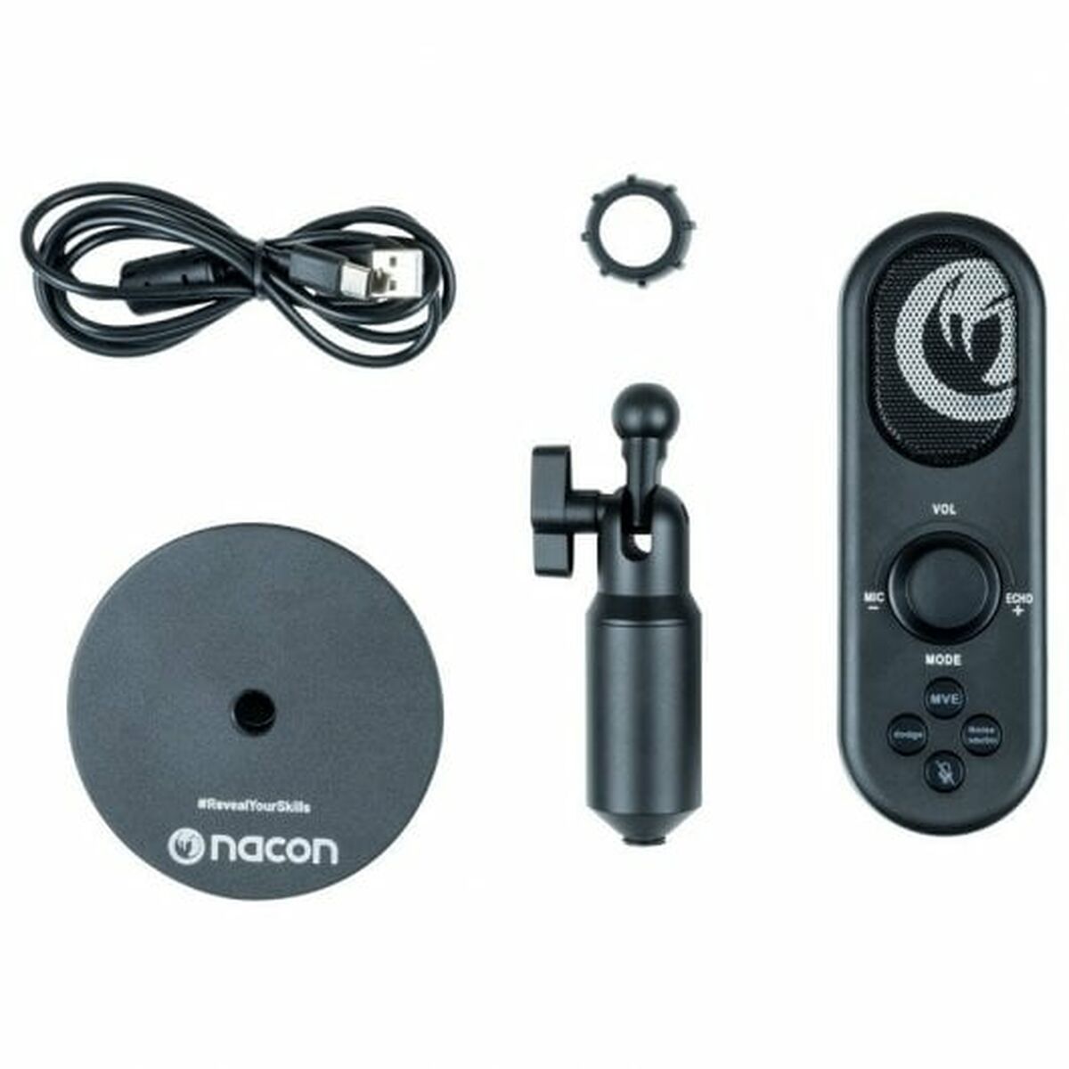 Skrivbordsmikrofon Nacon Svart - 4