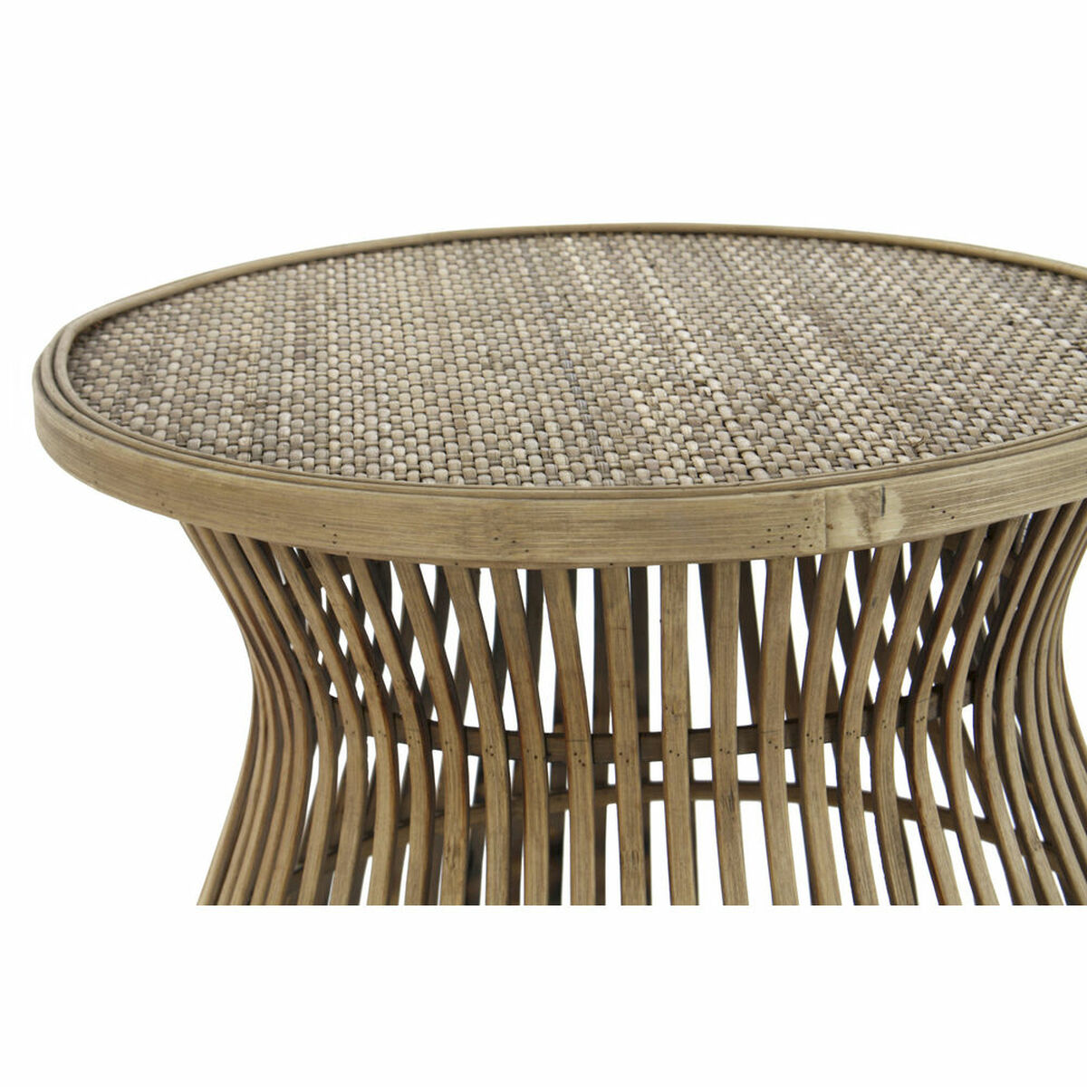 Sidobord DKD Home Decor Naturell 61 x 61 x 64 cm - 3
