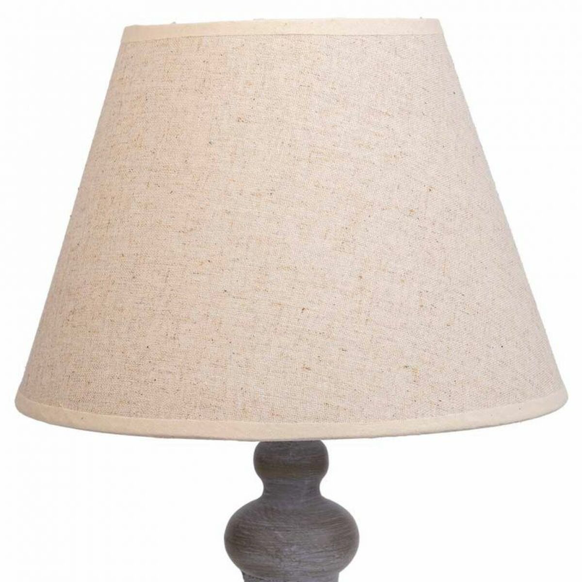 Bordslampa Alexandra House Living Vit Grå Metall Tyg 220-240 V 25 x 50 x 25 cm - 6