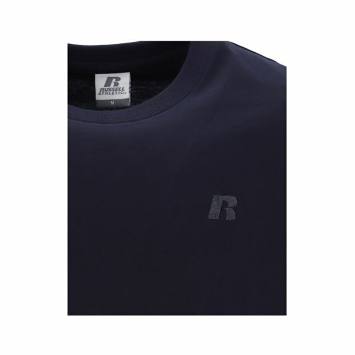 T-shirt med kortärm Herr Russell Athletic Marinblå - 3