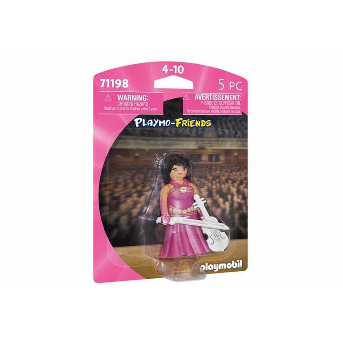 Playset Playmobil Playmo-Friends Violinist 71198 5 Delar - 2