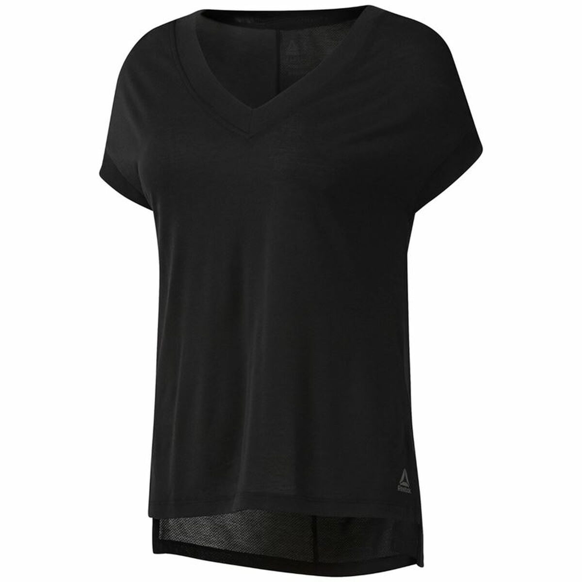T-shirt med kortärm Dam Reebok Wor Supremium Detail Svart - 16