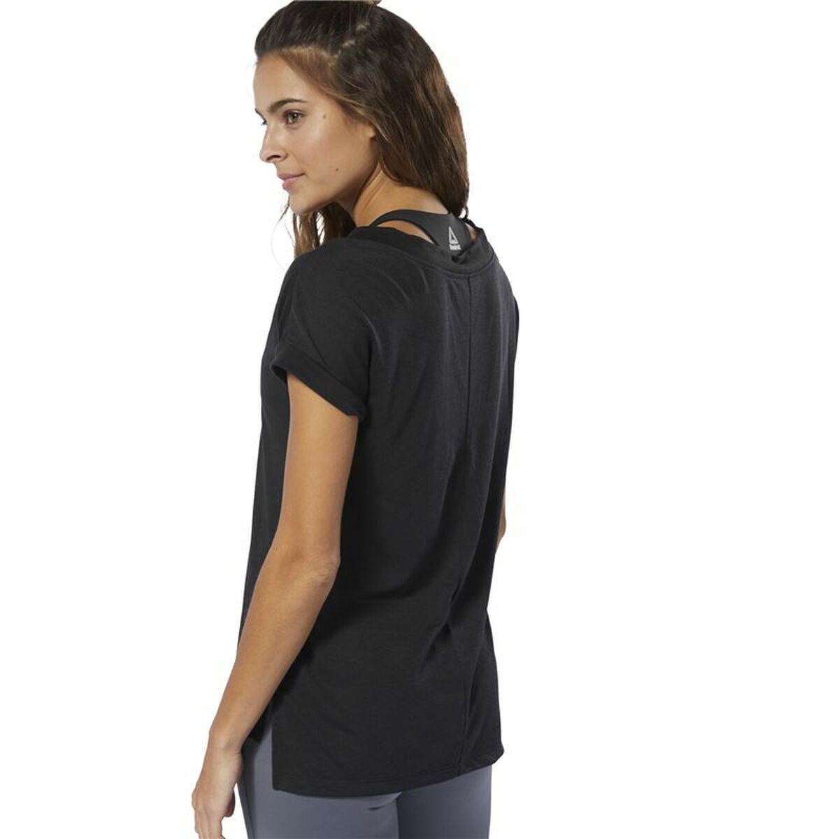 T-shirt med kortärm Dam Reebok Wor Supremium Detail Svart - 19