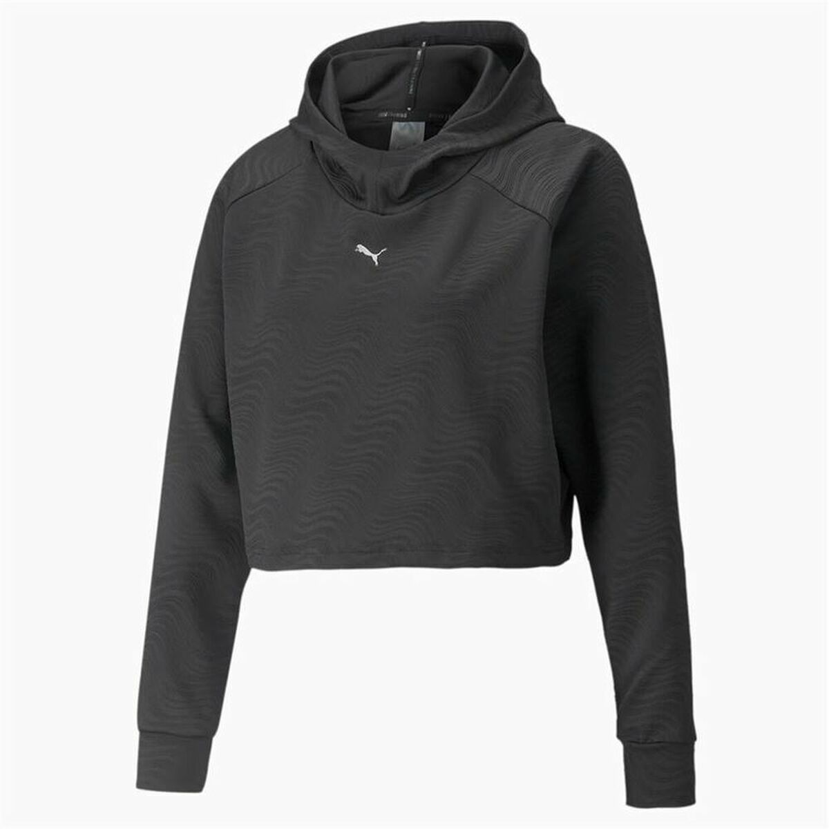 Tröja med huva Dam Puma Flawless Pullover W Svart - 4