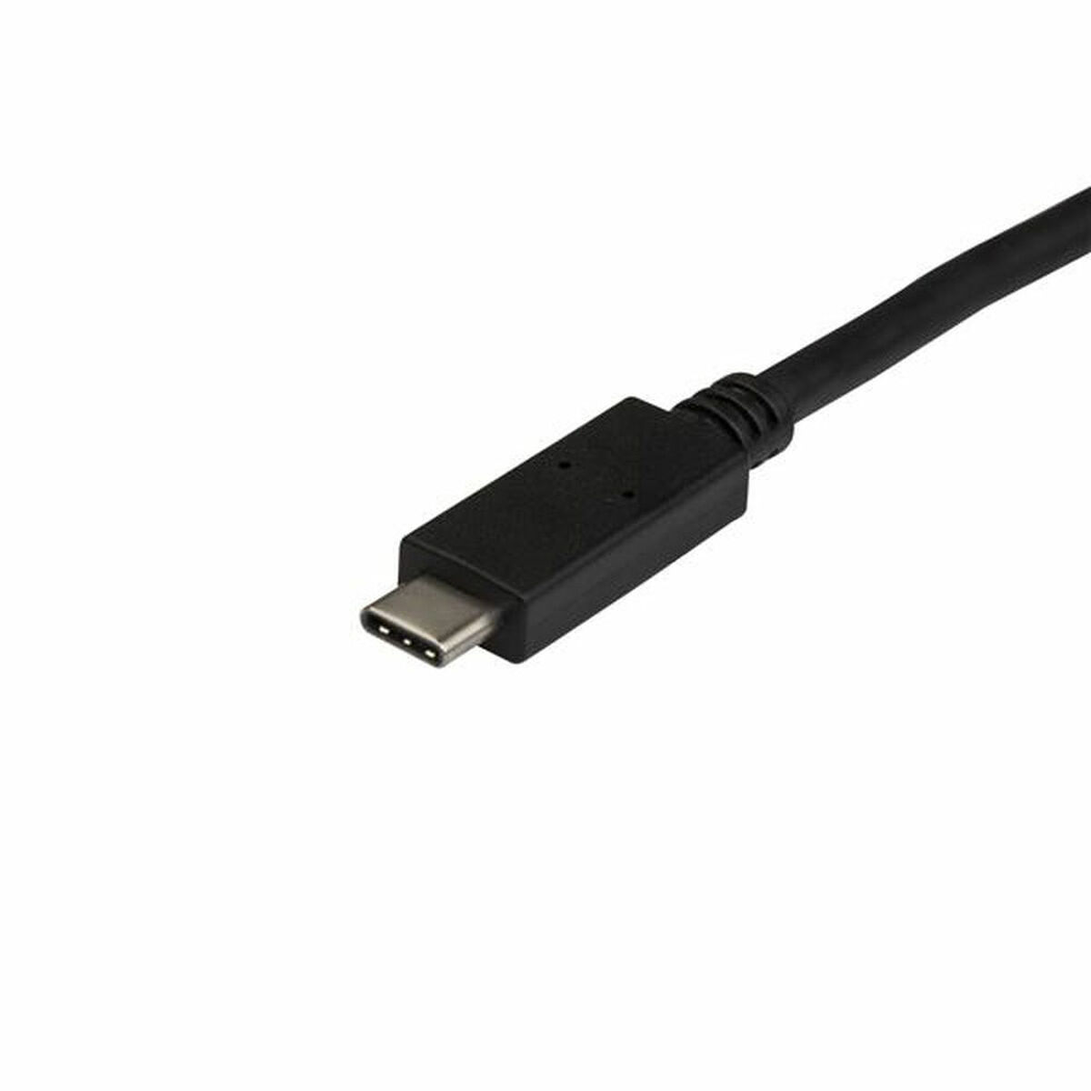 USB A till USB C Kabel Startech USB31AC50CM          Svart - 3