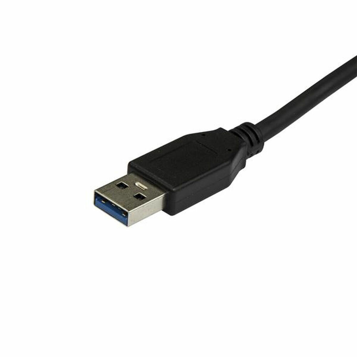 USB A till USB C Kabel Startech USB31AC50CM          Svart - 2