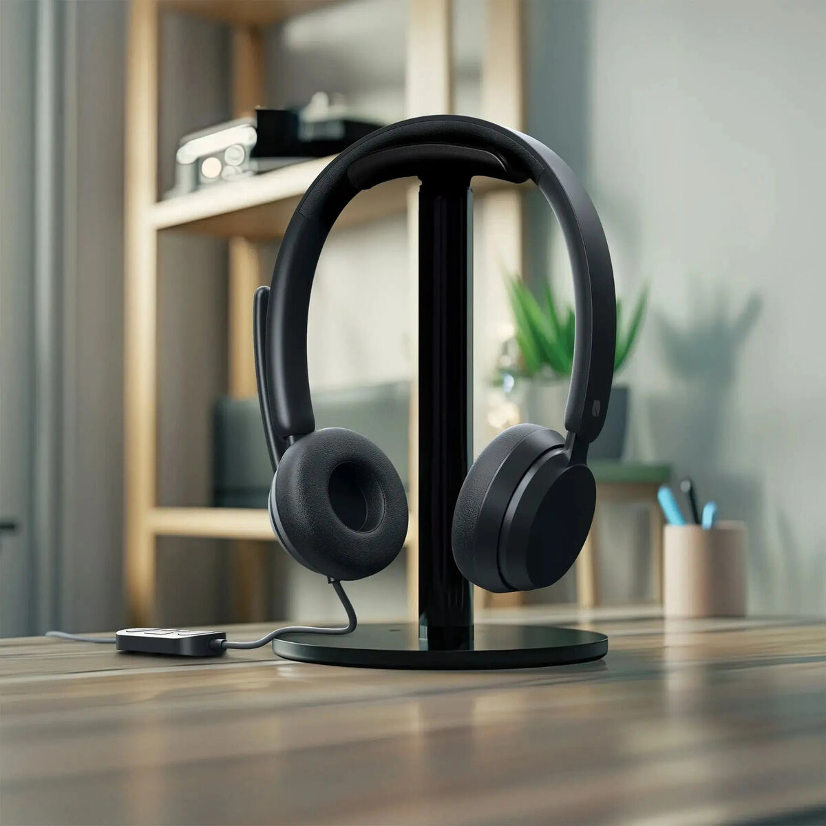 Diademhörlurar Incase MODERN USB-C HEADSET Svart - 2