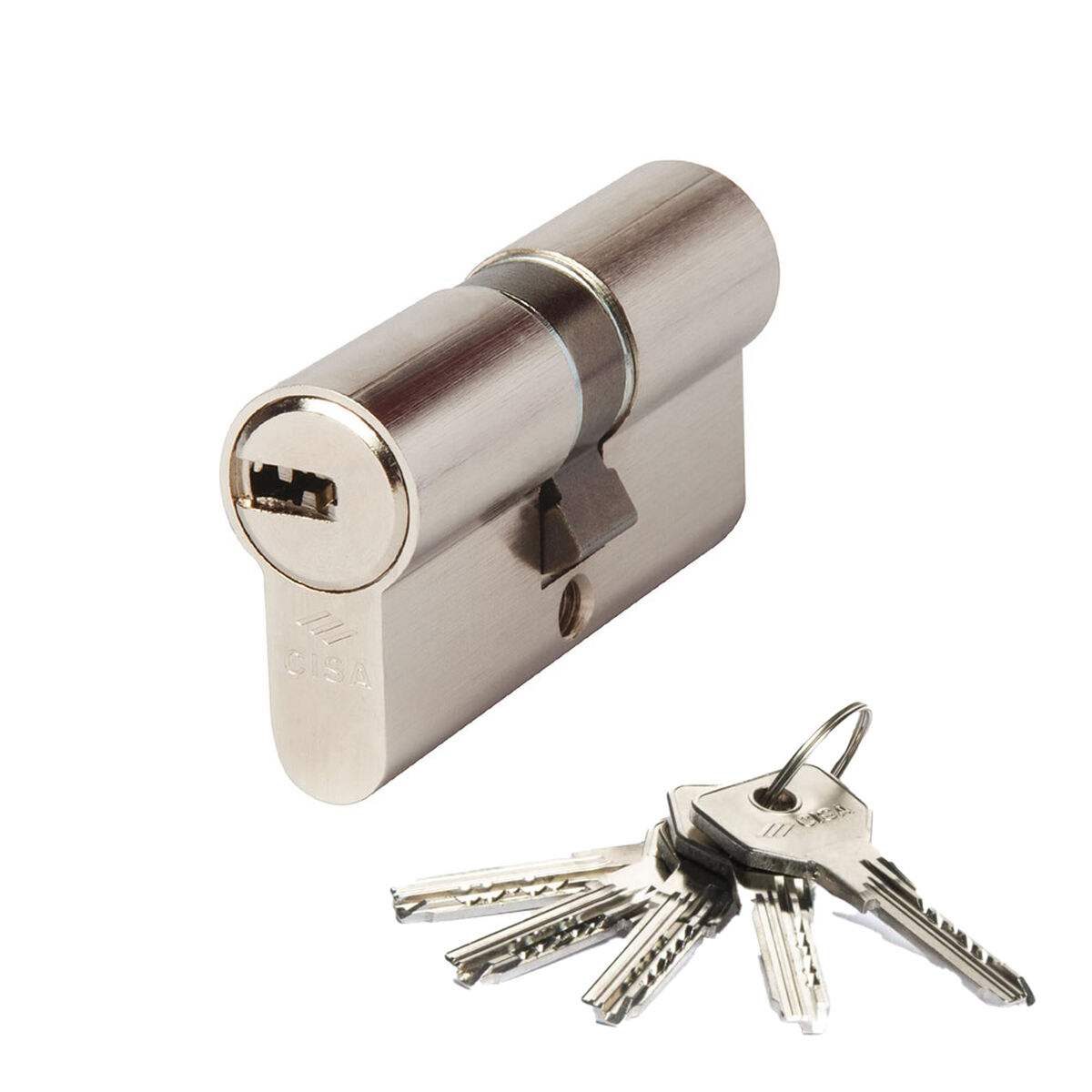 Cylinder Cisa Asix 1.0e300.13.0.1200.c5 35 x 35 mm Nickelöverdragen - 2