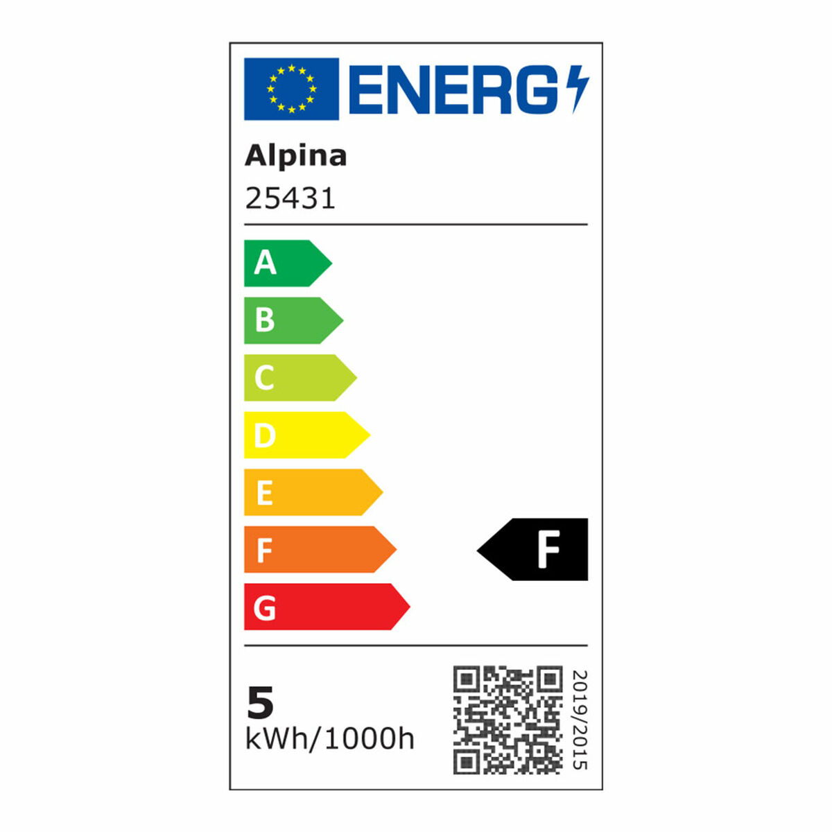 Smart-Lampa Alpina RGB Wi-Fi 5 W 4,9 W GU10 2700-6500 K 470 lm - 5