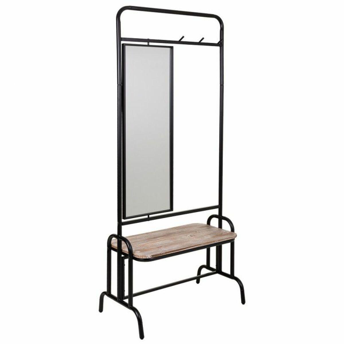 Mottagare Alexandra House Living Svart 45 x 181 x 77 cm