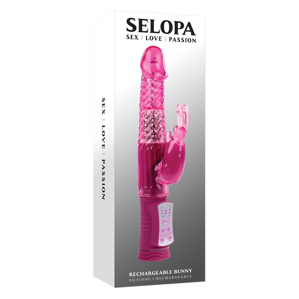 G-spotvibrator Selopa Bunny Rosa - 8