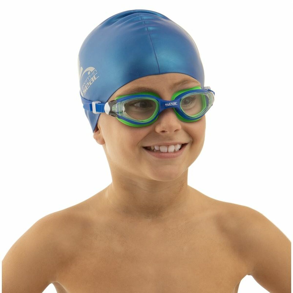 Simglasögon Seac Ritmo Junior Blå One size - 2
