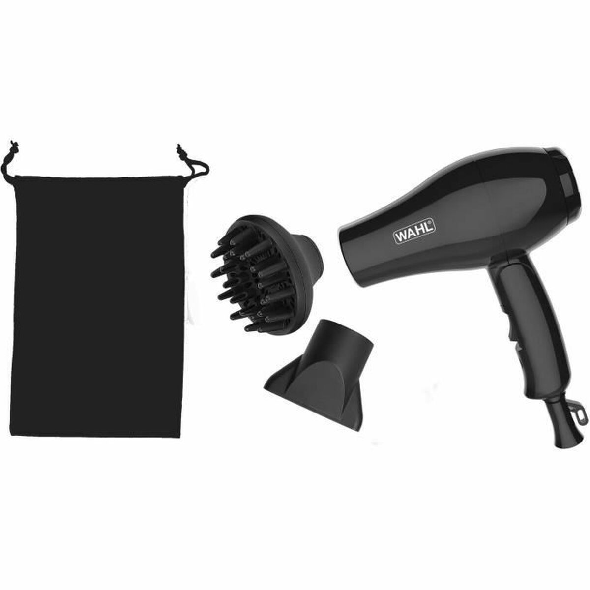 Hårtork Wahl 3402-0470 Svart 1000 W - 4